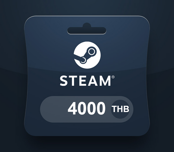 Steam Wallet THB 4000 Gift card TH