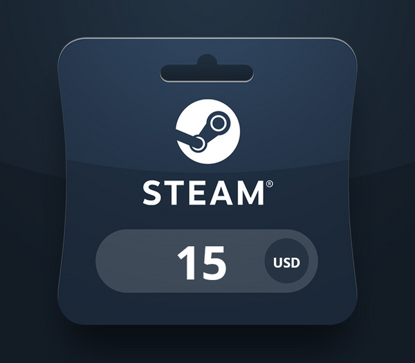 Steam Wallet USD 15 Gift Card EC