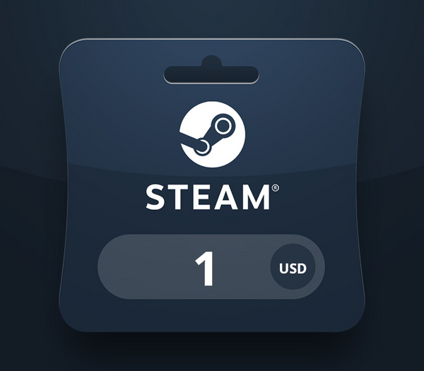 Steam Wallet USD 1 Gift Card EG