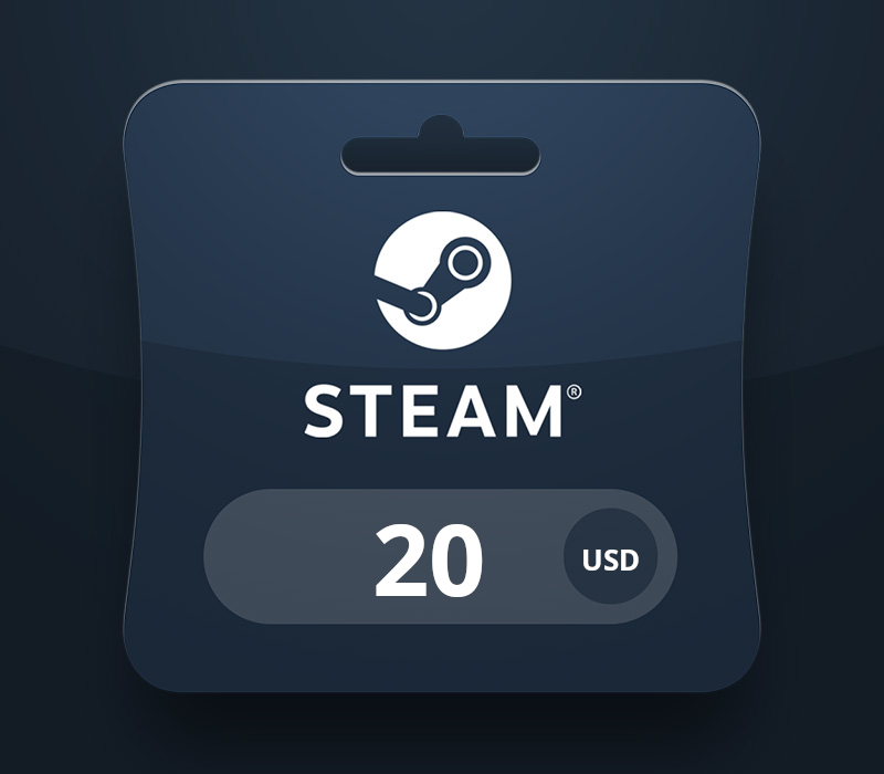 Steam Wallet USD 20 Gift Card EG