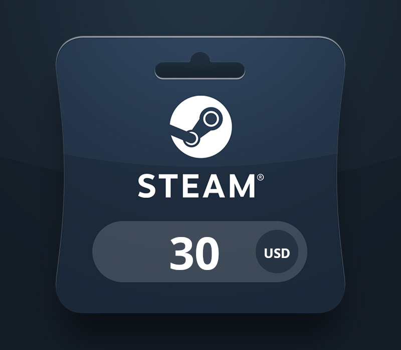 Steam Wallet USD 30 Gift Card PA