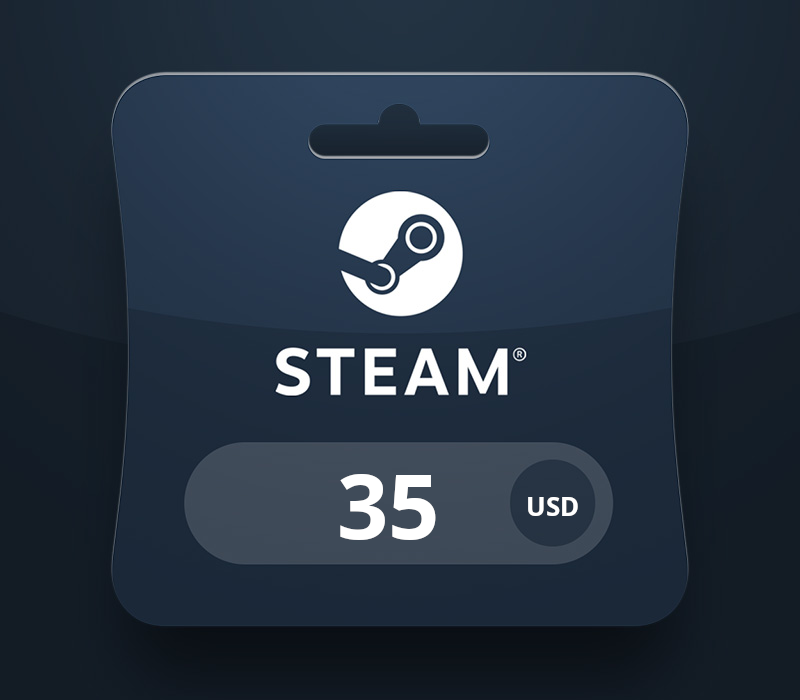 Steam Wallet USD 35 Gift Card TJ