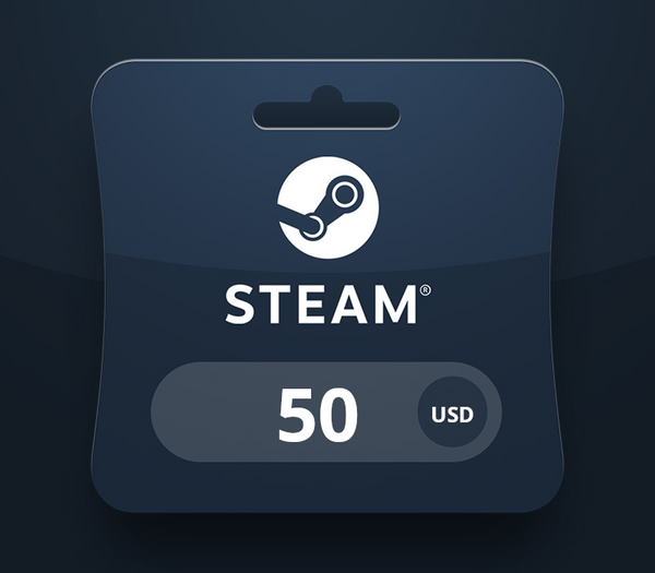 Steam Wallet USD 50 Gift Card EC