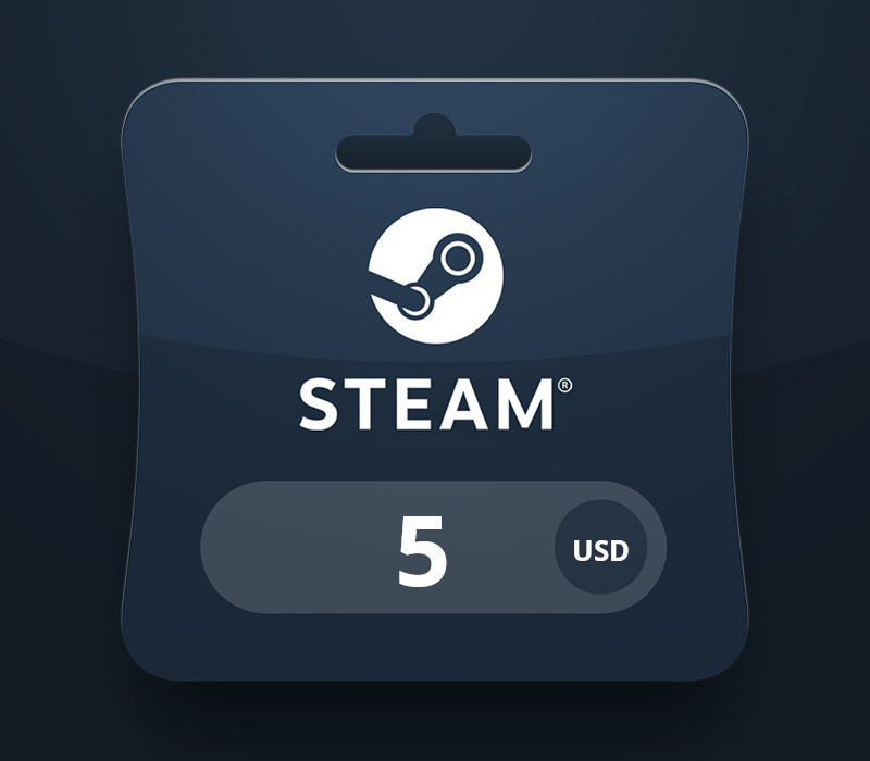 Steam Wallet USD 5 Gift Card VE