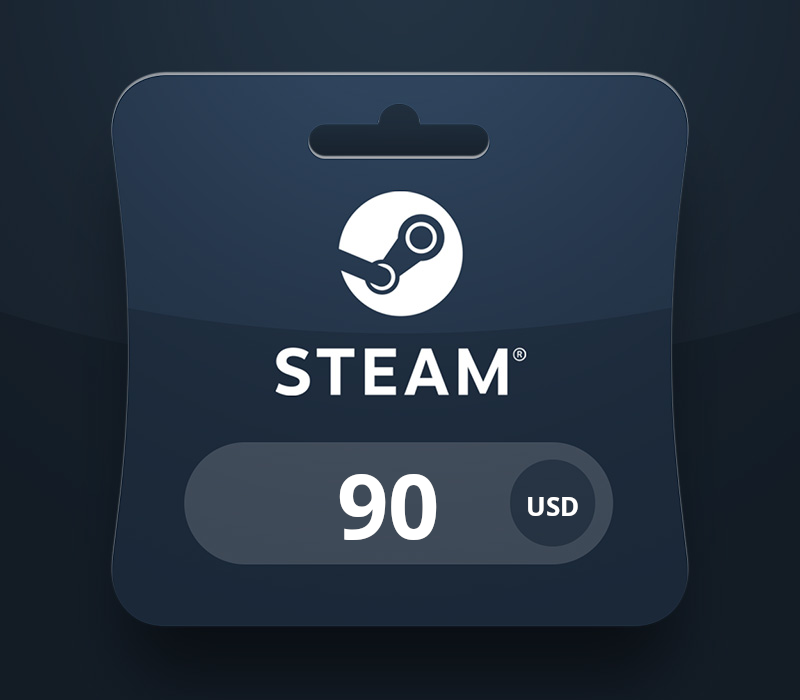 Steam Wallet USD 90 Gift Card PA