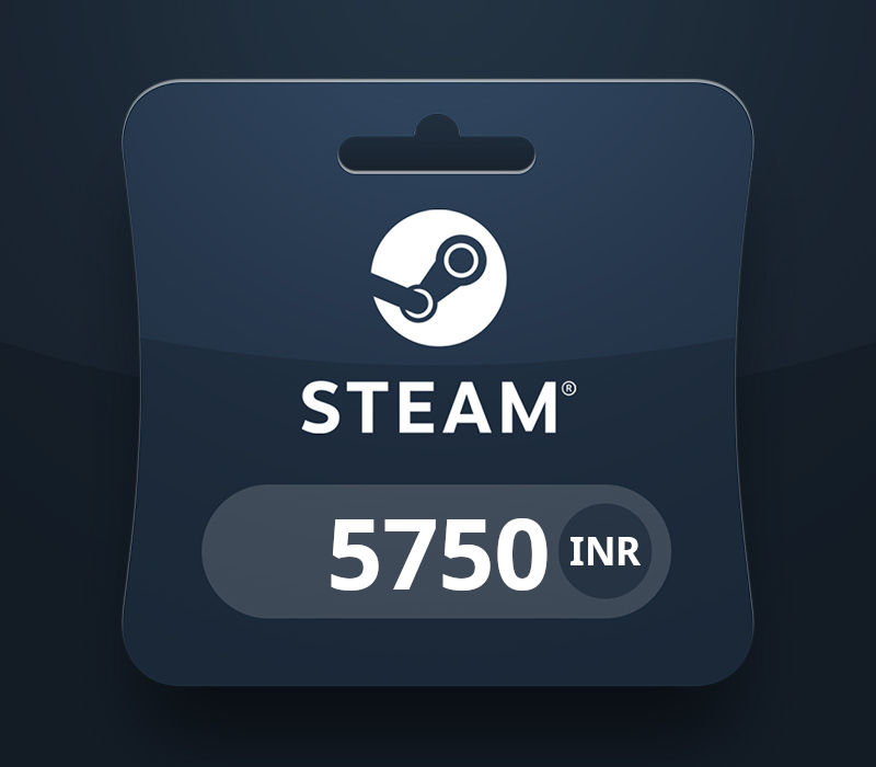 Steam Wallet INR 5750 Gift Card IN