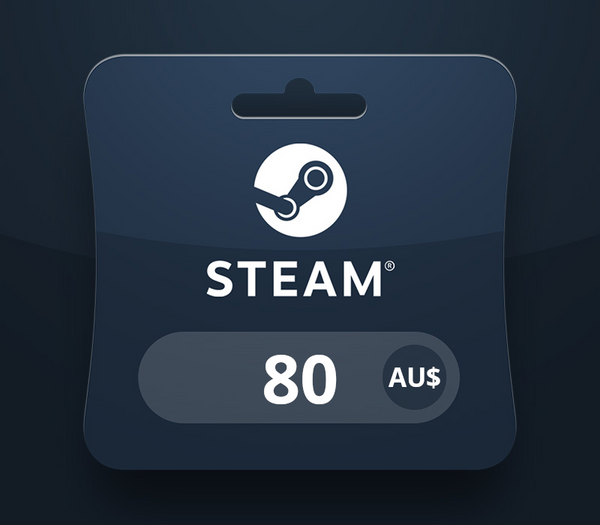 Steam Wallet AUD 80 Gift Card AU