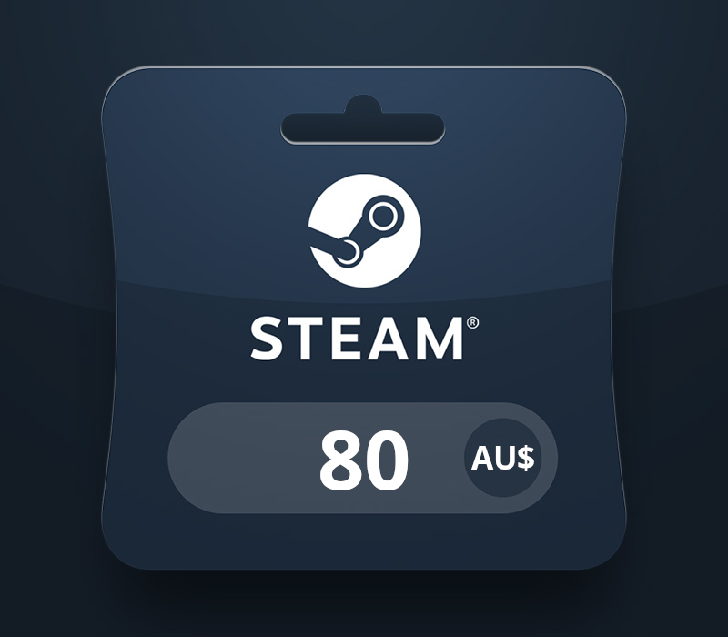 Steam Wallet AUD 80 Gift Card AU