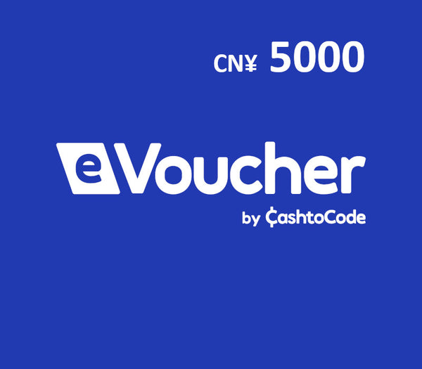 CashtoCode CNY 5000 Gift Card CN