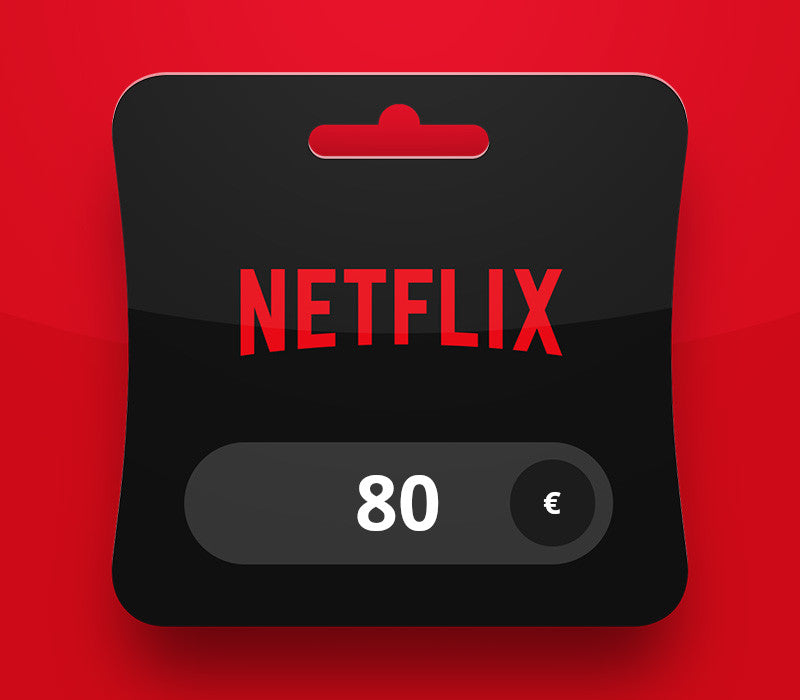 Netflix EUR 80 Gift Card