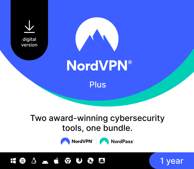 NordVPN Plus Global Key (1 Year / 10 Devices)