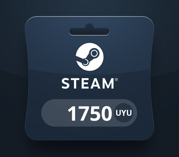 Steam Wallet UYU 1750 Gift Card UY