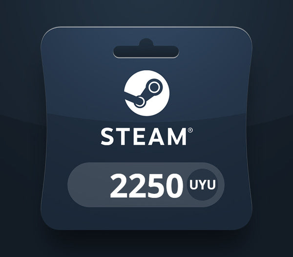 Steam Wallet UYU 2250 Gift Card UY