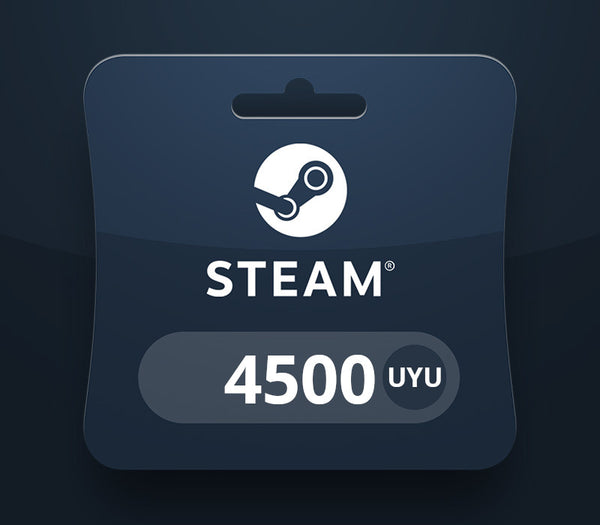 Steam Wallet UYU 4500 Gift Card UY