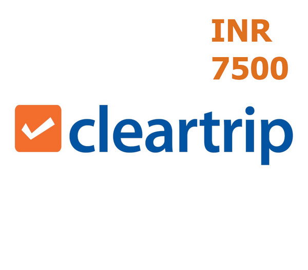 Cleartrip INR 7500 Gift Card IN