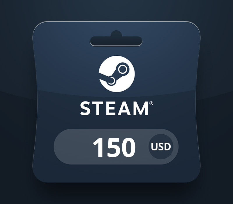 Steam Wallet USD 150 Gift Card BH