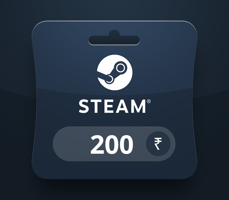 Steam Wallet INR 200 Gift Card IN