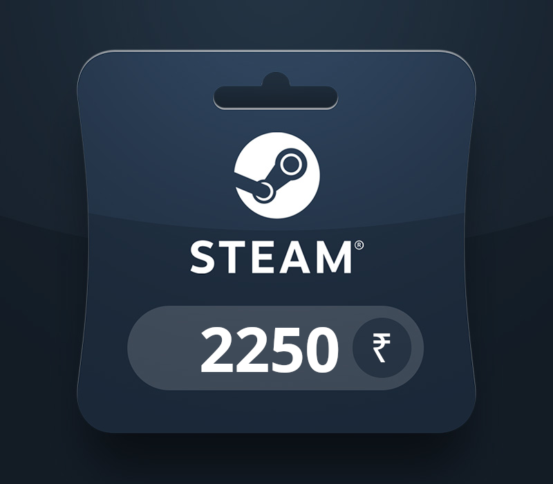 Steam Wallet INR 2250 Gift Card IN