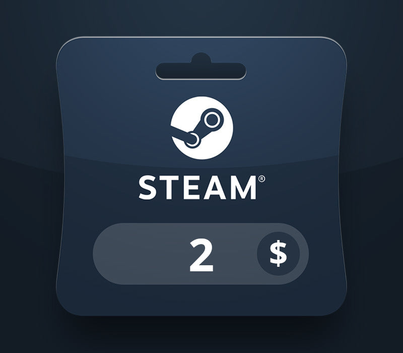 Steam Wallet USD 2 Gift Card BO