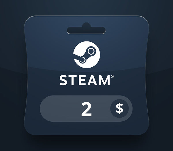 Steam Wallet USD 2 Gift Card EC