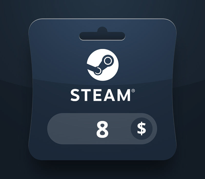 Steam Wallet USD 8 Gift Card EC