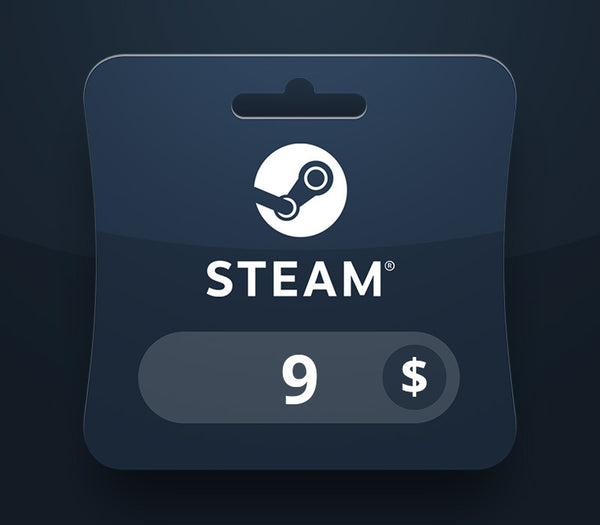 Steam Wallet USD 9 Gift Card EC