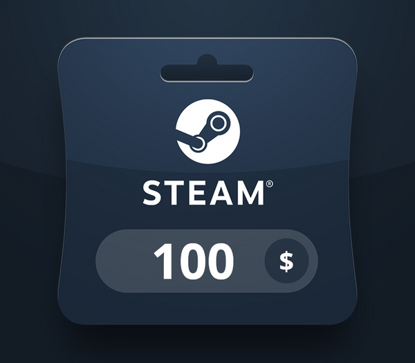 Steam Wallet USD 100 Gift Card SD