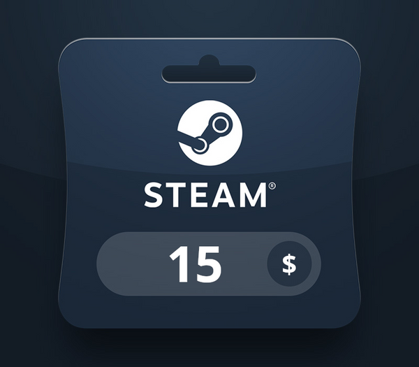 Steam Wallet USD 15 Gift Card NP