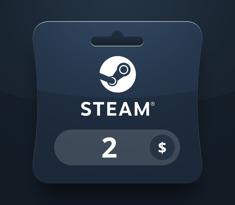 Steam Wallet USD 2 Gift Card JO