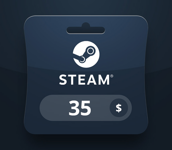 Steam Wallet USD 35 Gift Card LY
