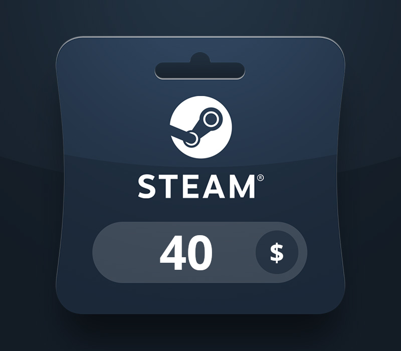 Steam Wallet USD 40 Gift Card IQ