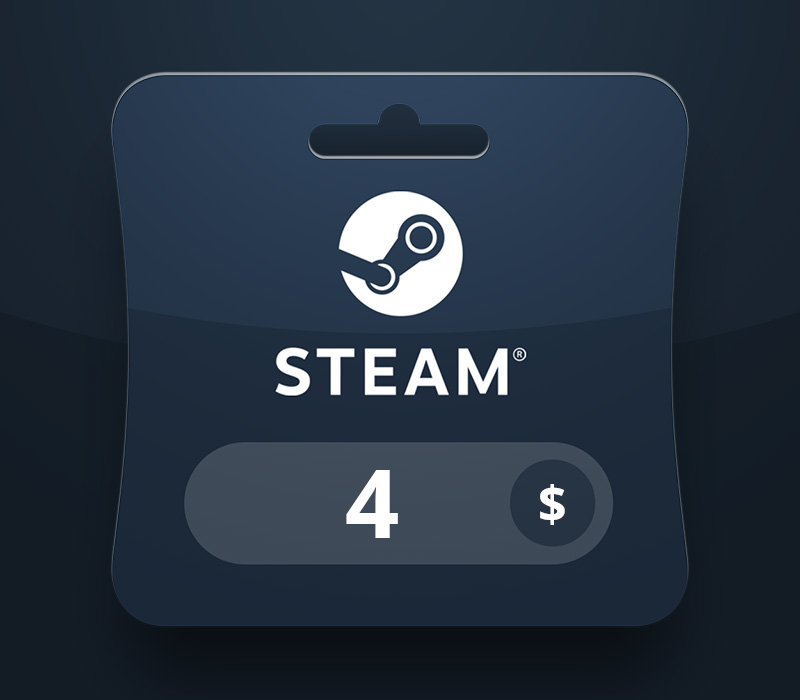 Steam Wallet USD 4 Gift Card NP