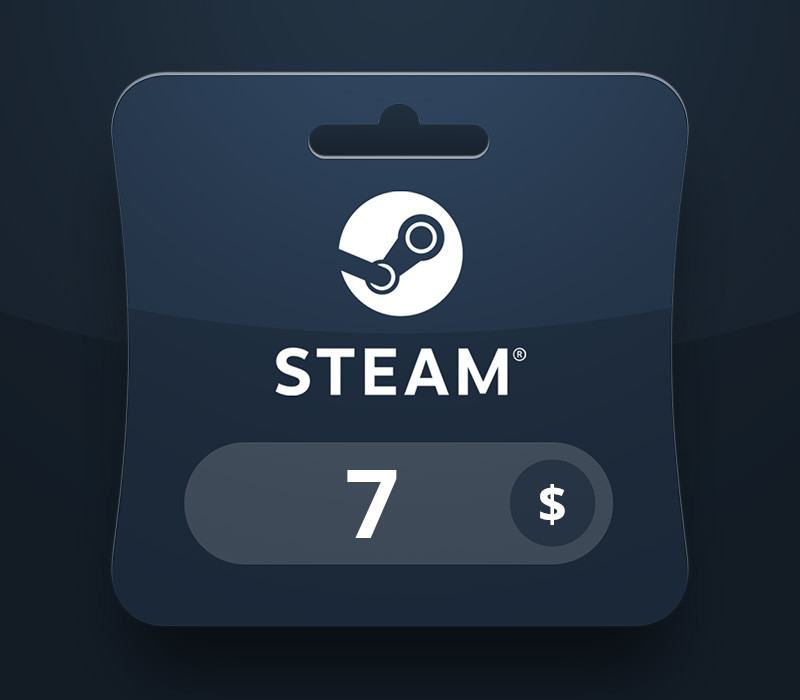 Steam Wallet USD 7 Gift Card JO