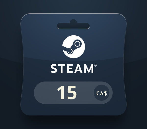 Steam Wallet CAD 15 Gift Card