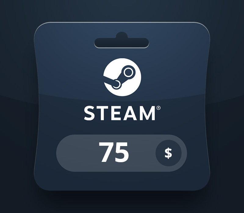 Steam Wallet USD 75 Gift Card OM
