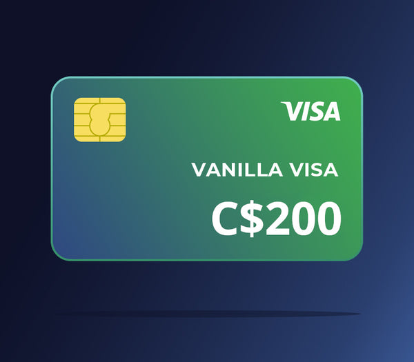 Vanilla VISA CAD 200 CA