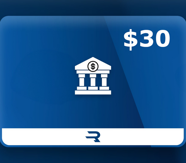Rewarble Bank Transfer USD 30 Gift Card