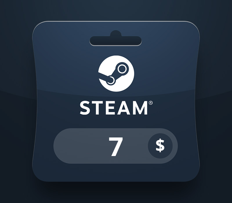Steam Wallet USD 7 Gift Card LK