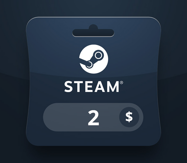 Steam Wallet USD 2 Gift Card LK