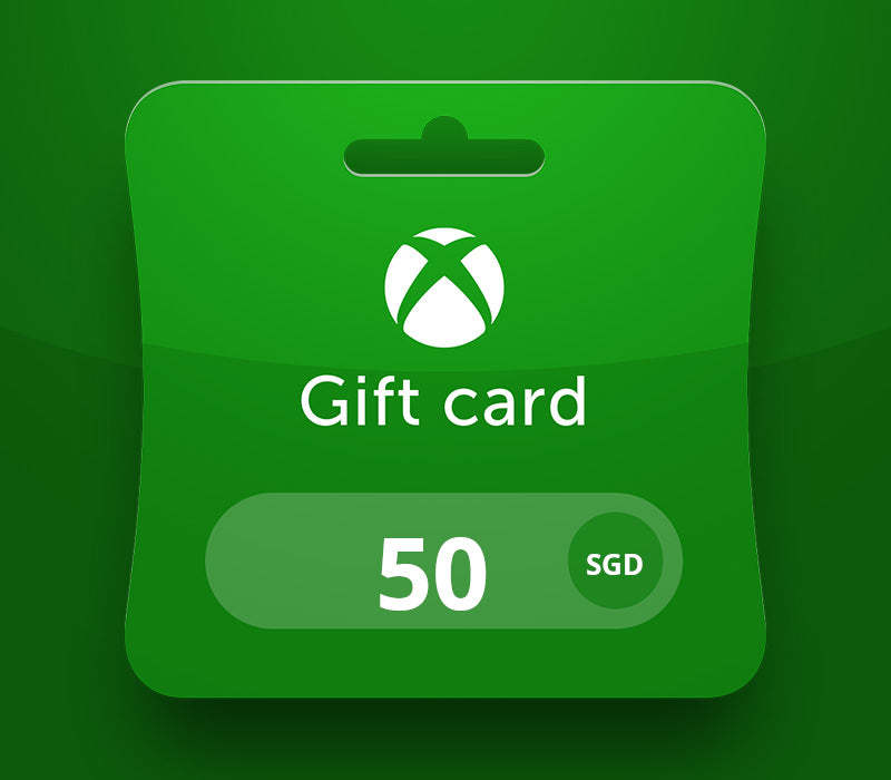 XBOX Live SGD 50 Prepaid Card SG