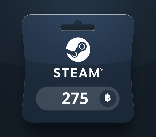 Steam Wallet THB 275 Gift Card