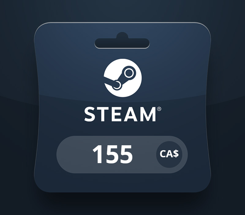 Steam Wallet CAD 155 Gift Card