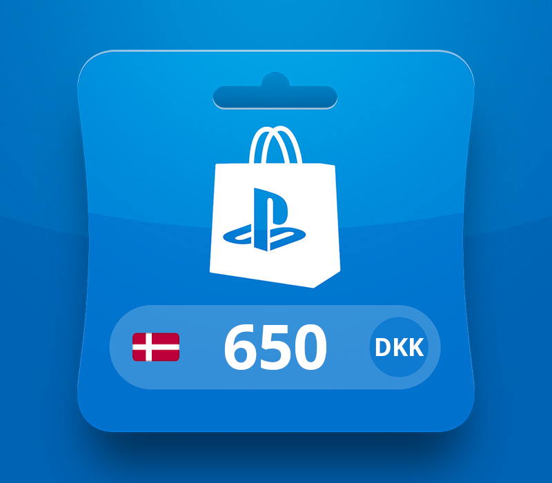 PlayStation Network DKK 650 Gift Card DK