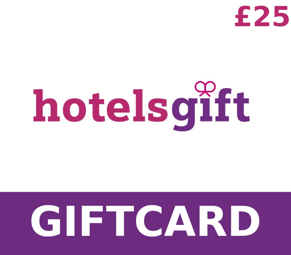 HotelsGift GBP 25 Gift Card