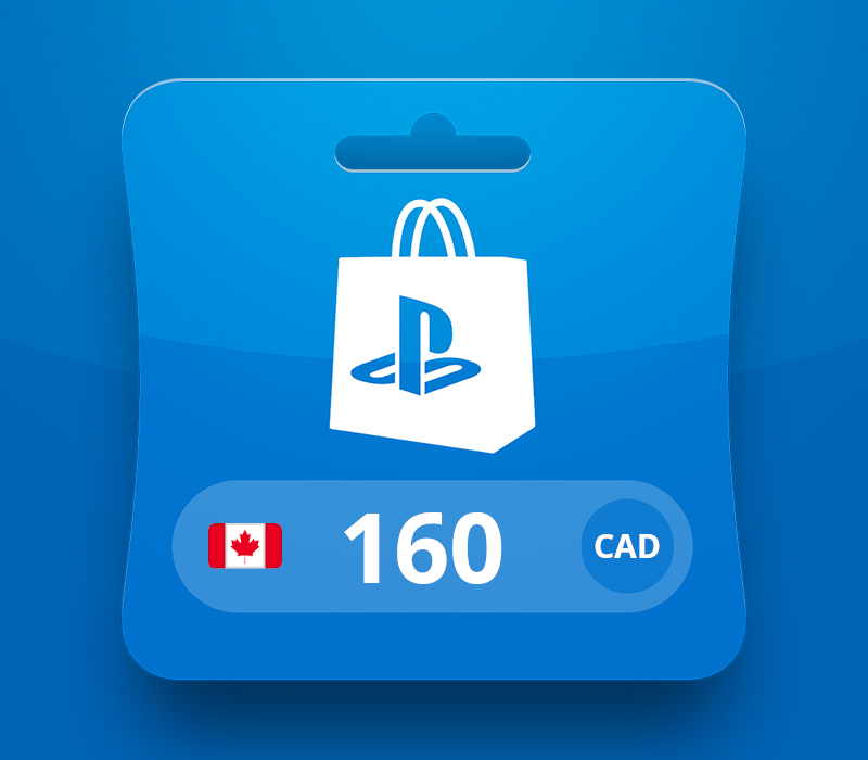 PlayStation Network CAD 160 Gift Card CA