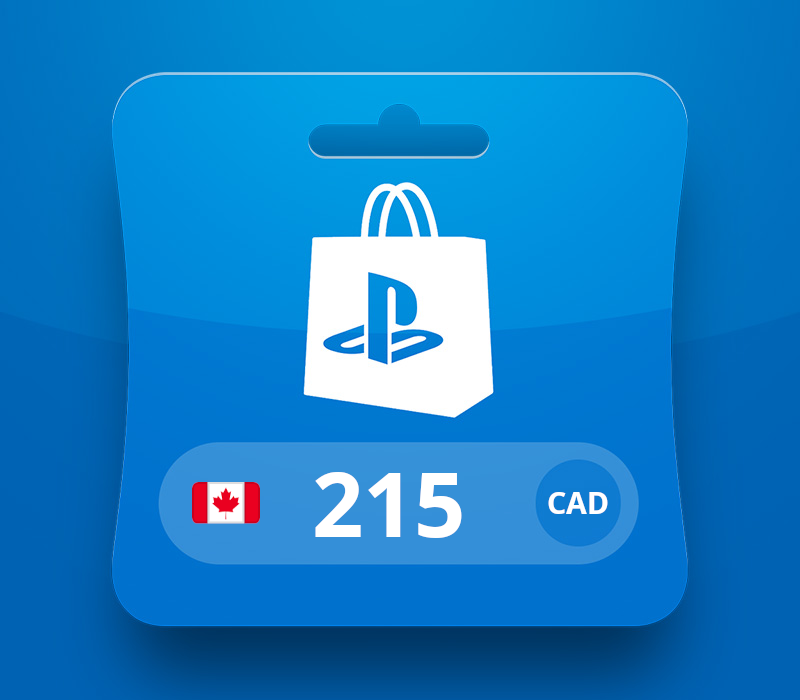 PlayStation Network CAD 215 Gift Card CA