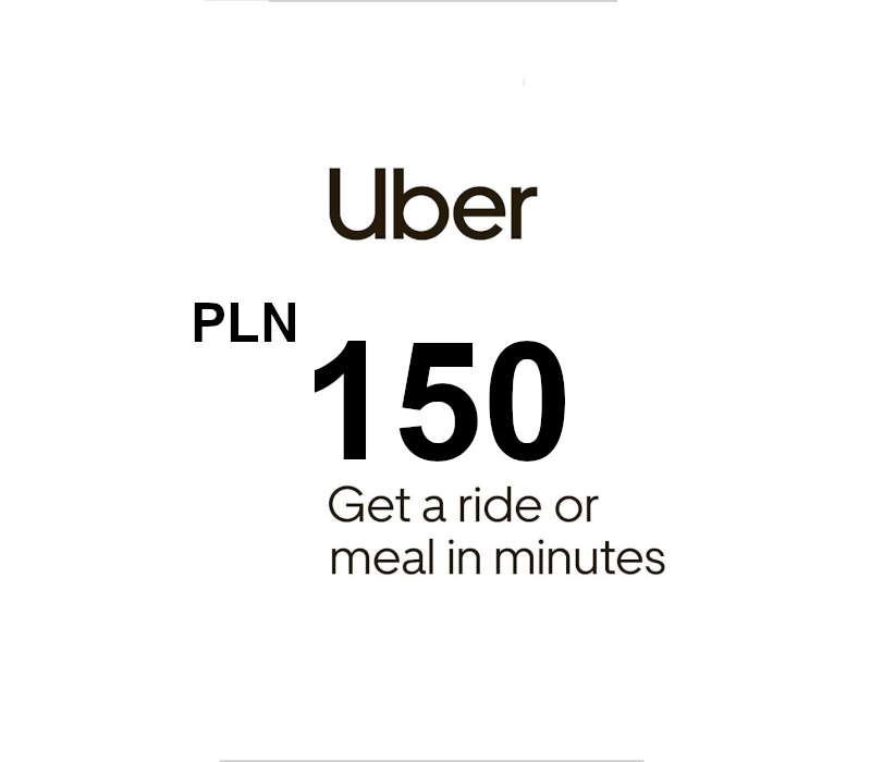 Uber PLN 150 Gift Card PL