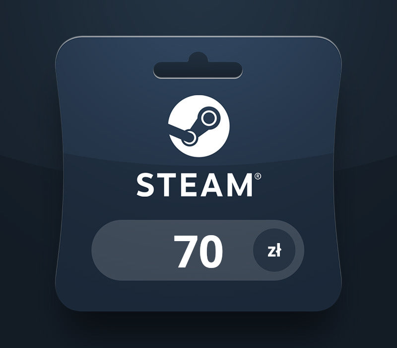 Steam Wallet PLN 70 Gift Card PL