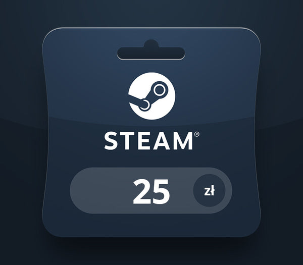Steam Wallet PLN 25 Gift Card PL