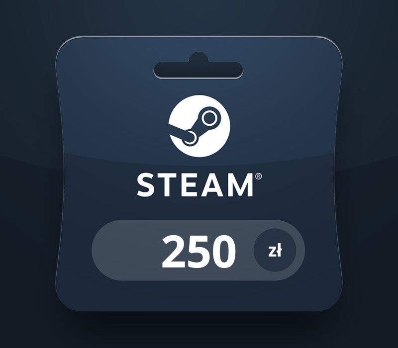 Steam Wallet PLN 250 Gift Card